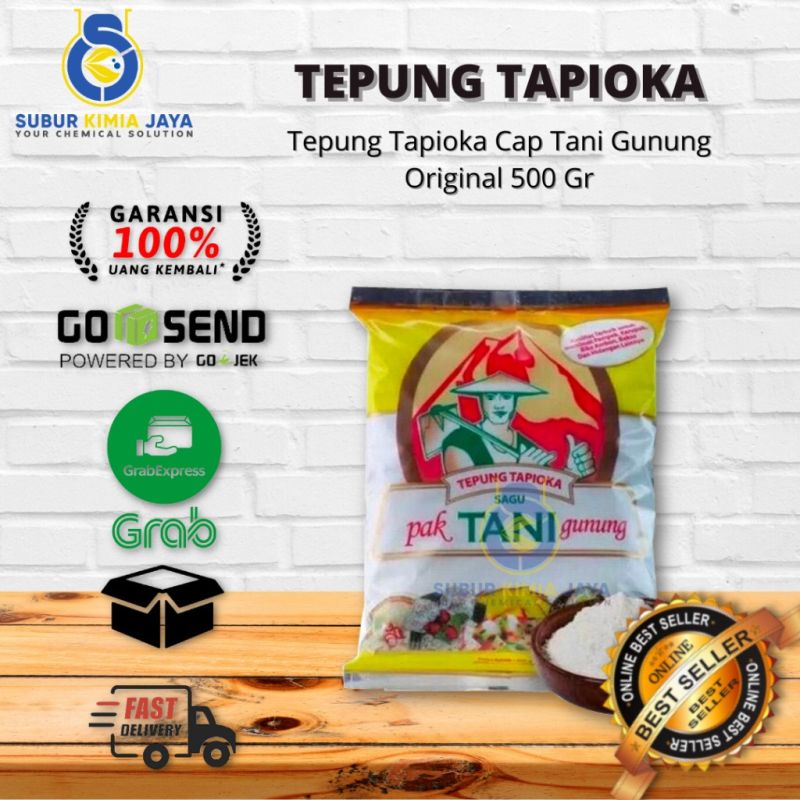 Tepung Tapioka / Tepung Tapioka CAP Pak Tani 500 gr