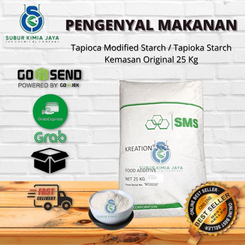 Pati Tapioka Termodifikasi /Modified Tapioca Starch 1 ZAK/Khusus Gojek