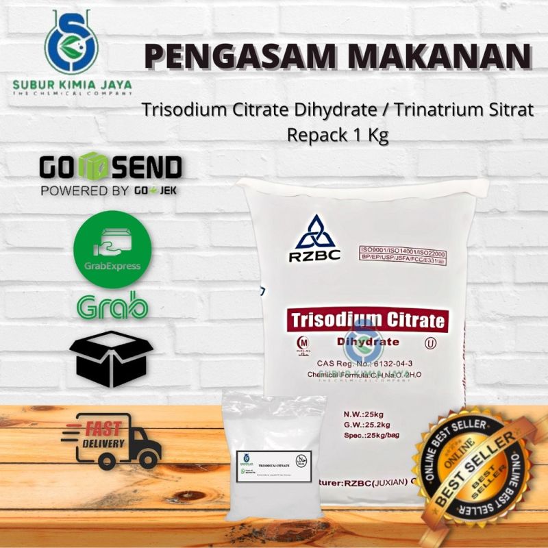 Trisodium / Tri Sodium Citrate Fine Gran Ex RZBC 1 Kg
