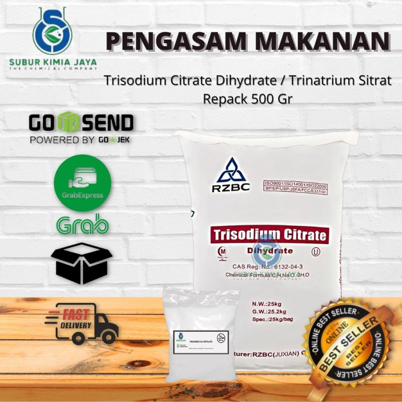 Trisodium / Tri Sodium Citrate Fine Gran Ex RZBC 500 gr