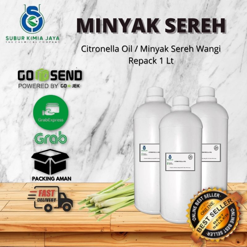 Minyak Sereh Wangi ( Citronella Oil ) 1L