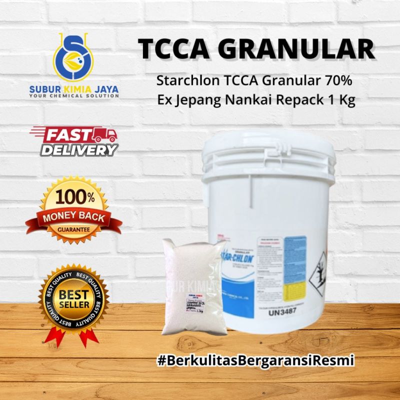 Starchlon Tcca granular 70% Ex Jepang Nankai 1 KG