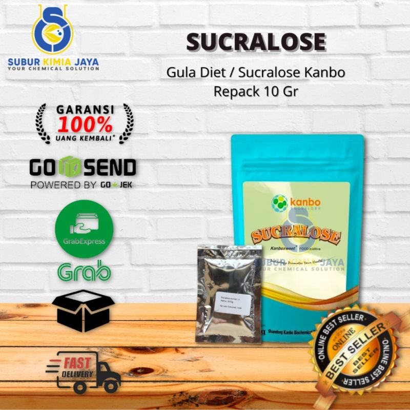 Sucralose 10  GR/ Sucralosa / Gula diet 0 kalori