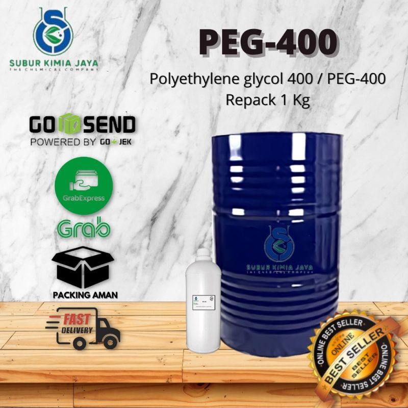 PEG 400 / 1000 gr / Polyethylene Glycol 400 TEKNIS