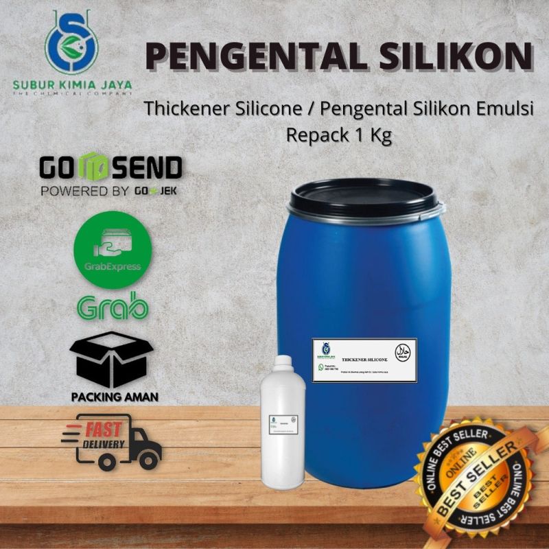 Thickener Silicone / Pengental Silikon / Pengental Semir Ban 1 KG