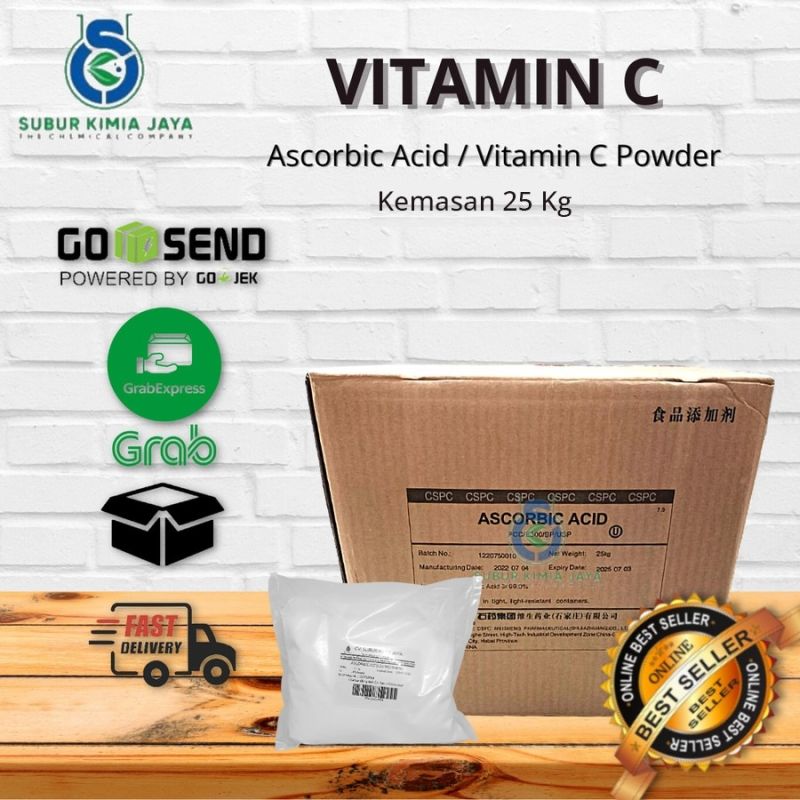 Ascorbic Acid Ex Weisheng / Vitamin C Powder Food Grade 25 KG