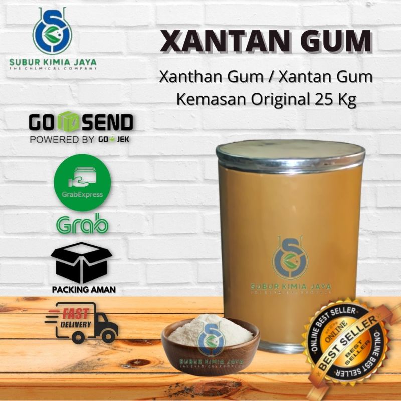 Xanthan Gum / Xantan Gum ( Food Grade ) 25 Kg Khusus Kurir Instant